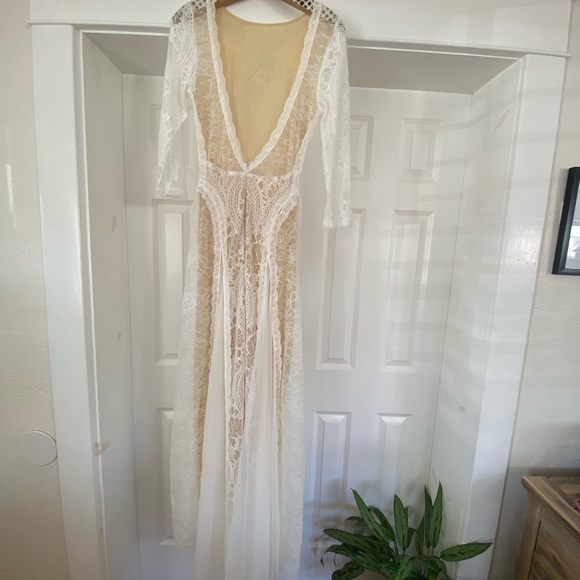 Etsy made wedding dress inca grace loves lace - Picture 5 of 9